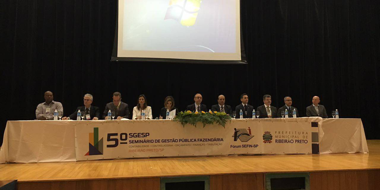 5º Seminário de Gestão Pública Fazendária