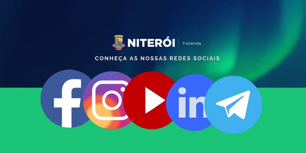 Conheça as nossas redes sociais!