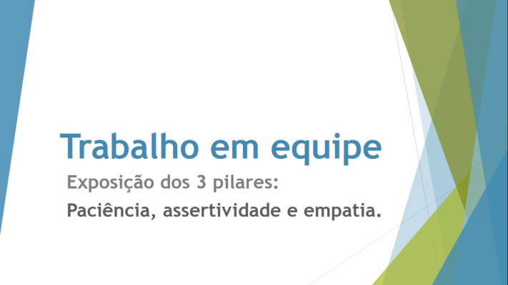 Semana do Trabalho em Equipe na SMF