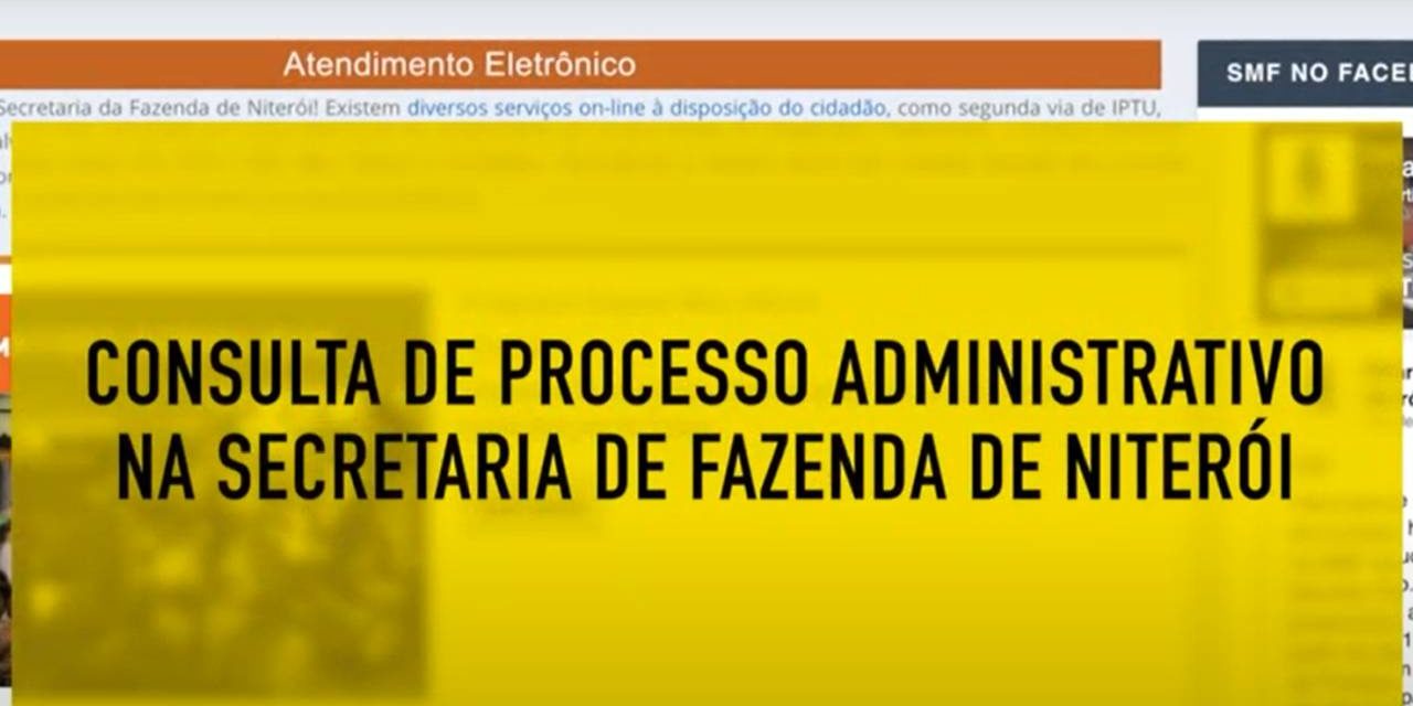 Consulta de Processos Administrativos passo a passo