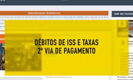 Consulta ISS e Taxas passo a passo