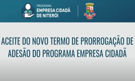 Novo aceite do Programa Empresa Cidadã