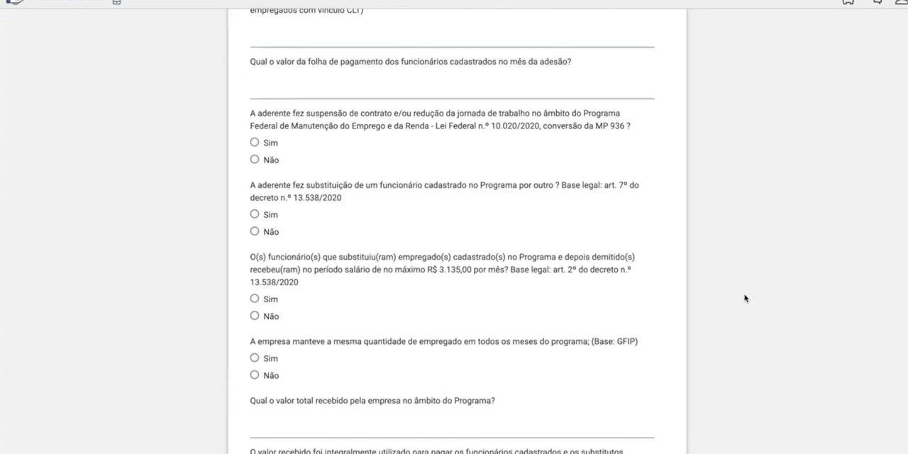 Como fazer a Prestação de Contas do Empresa Cidadã