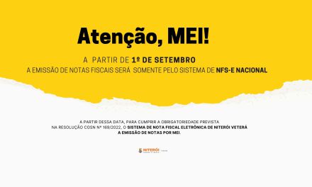 MEI Niterói: obrigatoriedade para emissão de notas fiscais por meio do sistema Nacional de NFS-e entra em vigor nesta sexta-feira, 01 de setembro