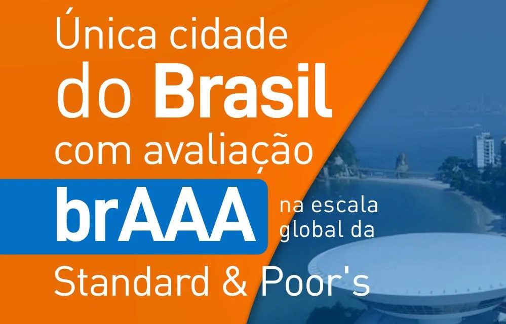 <strong>Niterói é a cidade mais confiável do país para investimentos, segundo S&P</strong>