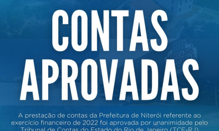 Niterói tem contas aprovadas!