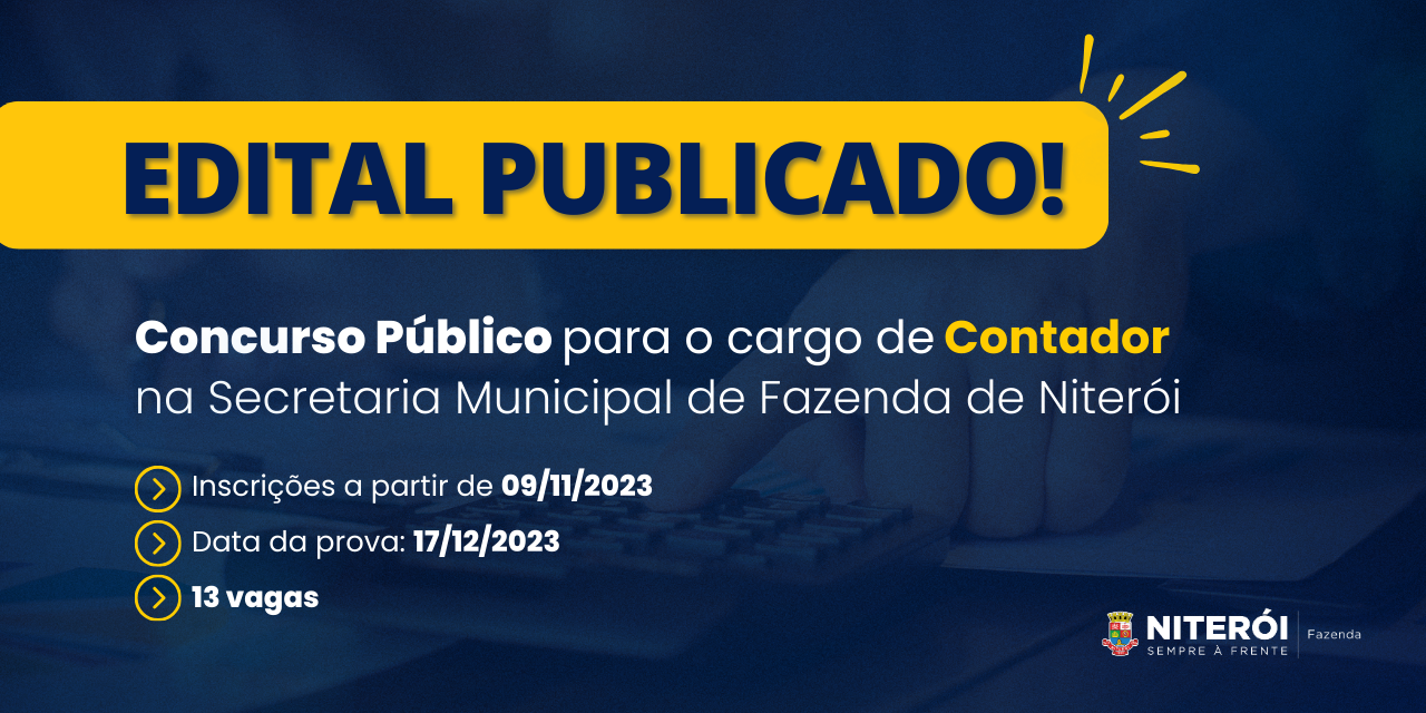 Concurso – Cargo para contador SMF