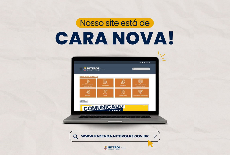 O Site da Secretaria de Fazenda está de cara nova!