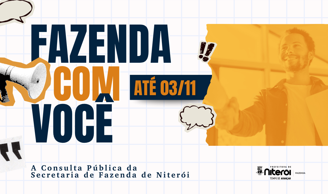 Secretaria de Fazenda lança consulta pública “Fazenda com Você” 